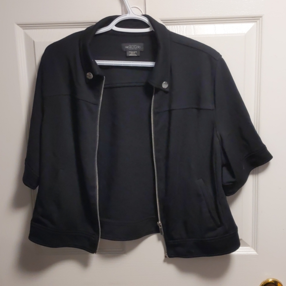 Michel Studio short sleeve jacket